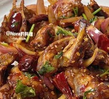 Spicy Stir-Fried Chicken Frames