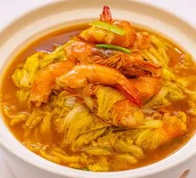 Stir-Fried Shrimp with Chinese Cabbage