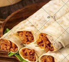 Chicken Strip Potato Noodle Wrap