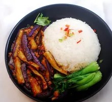 Eggplant with Minced Pork Rice