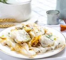 Egg Rice Noodle Roll