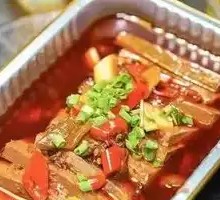 Aluminum-Wrapped Duck Blood