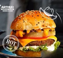 热带丛林凤梨牛肉堡