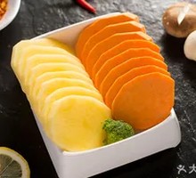 Potato and Sweet Potato Platter