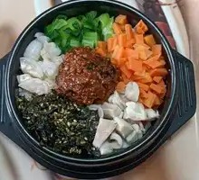 Seaweed Shrimp Squid Rice Bowl