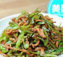 Stir-Fried Pork with Green Peppers