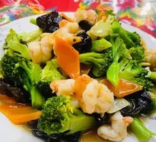 Stir-Fried Shrimp with Broccoli