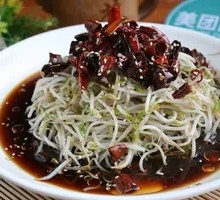 Spicy and Sour Bean Sprouts