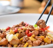 Stir-Fried Free-Range Rooster