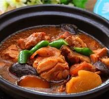 Stewed Chicken with Brown Sauce