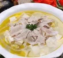 Braised Chinese Cabbage with Tofu and Pork Belly