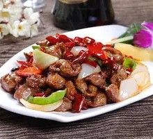 Spicy Stir-fried Chicken Gizzard