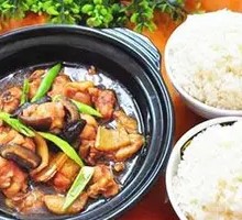 Stewed Chicken with Brown Sauce