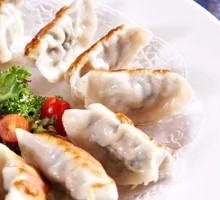 Pan-fried Bok Choy Dumplings