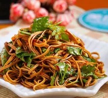 Five-Spice Black Bean Noodles