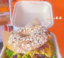 Pastrami Beef Cheese Bagel