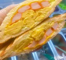 Crab Stick Scrambled Egg Cheese