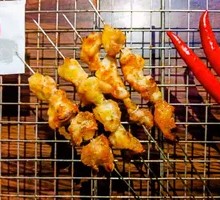 Grilled Chicken Gizzards