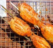 Charcoal-Grilled Chicken Wings