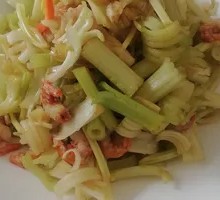 Shrimp and Water Celery Salad
