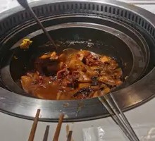Stewed Chicken in Iron Pot
