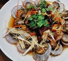 Spicy Garlic Scallops