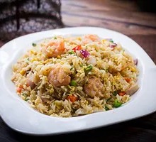 Fried Skewer Rice Bowl