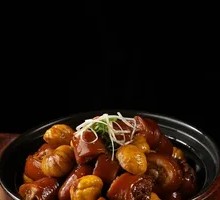 Braised Pig Tail with Chestnuts