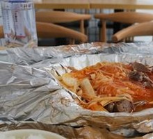 Signature Foil-Wrapped Clam Noodles