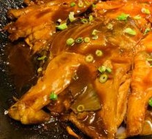 锅烧碟鱼头