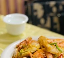 Bok Choy Stir-Fried with Shrimp