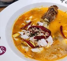 Golden Sour Cabbage Sea Bass