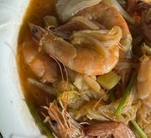 Bok Choy Stir-Fried with Shrimp