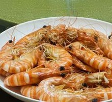 Steamed Bamboo Shrimp