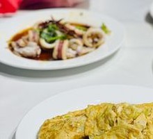 Scrambled Eggs with Green Onion and Shrimp Paste