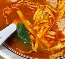 Tomato Shrimp Dumplings