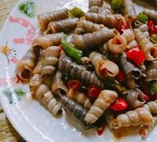 Spicy Snail Stir-fry