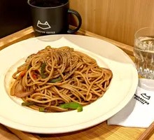 Black Pepper Grilled Sausage Pasta