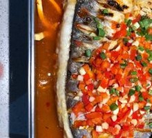 Steamed Fish with Chopped Chili Sauce