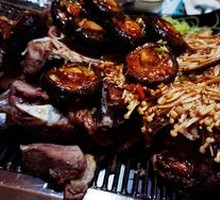 Grilled Enoki Mushrooms