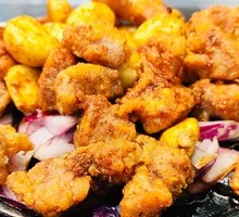 Garlic Chicken Gizzards