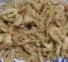 Fried Small River Shrimp