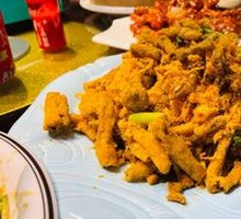 Foie Gras Stir-fried with Tea Tree Mushrooms