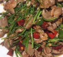 Stir-fried Chicken Gizzards