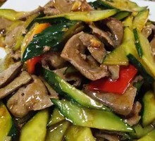 Stir-fried Pork with Flower Gourd