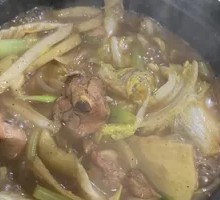 Pork Rib and Chinese Cabbage Stew