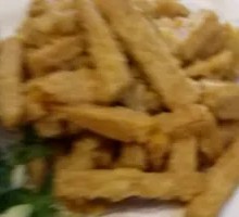 Egg Yolk Baked Pumpkin