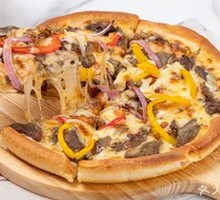 American Black Pepper Beef Pizza