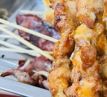 Grilled Chicken Gizzards