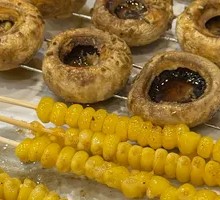 Roasted Button Mushrooms